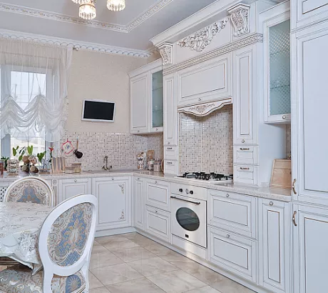 Кухня Виконт белый
